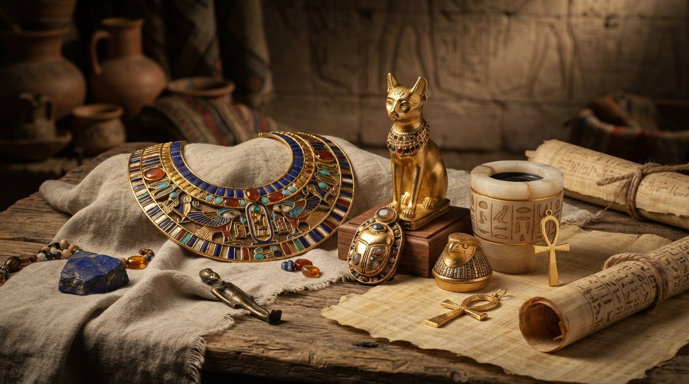 Egyptische truth oorbellen